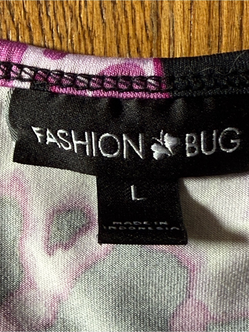 Fashion Bug Pink & Black Abstract Print Camisole - Picture 4 of 4